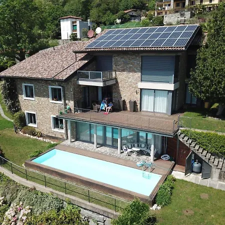 Mauro Vista Lago Con Piscina * Verbania